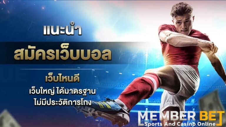 เลือกเล่นเว็บแทงบอล